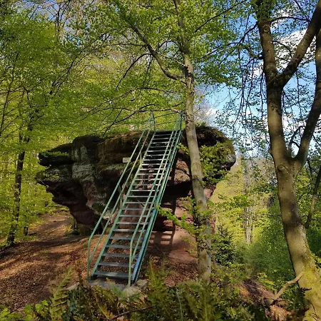 Schoene Ferienwohnung Mitten Im Pfaelzerwaldgebiet Leimen  Buitenkant foto